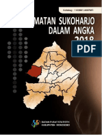 Kecamatan Sukoharjo Dalam Angka 2018