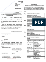 PUP Duplicate Registration Certificate Application