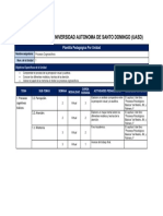 Plantilla Pedagogica - Procesos Cognoscitivos - Und 1 - V