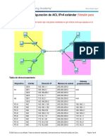 4.1.3.5 Packet Tracer - Configure Standard IPv4 ACLs - ILM.docx