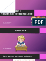 Aralin 3 - Hawak Ko, Tatag NG Loob