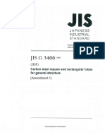 JIS G 3466-2016 English Version
