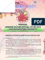 Proposal Japanese Culture Festival PDF
