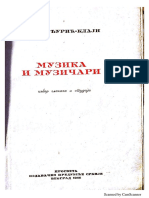 S. Đurić-Klajn, Vuk Karadžić I Srpska Muzika