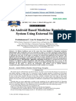 An Android Based Medicine Reminder Syste PDF