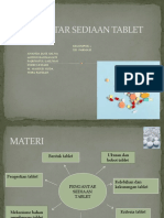 Pengantar Sediaan Tablet PPT Xii - Farm-1