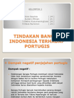 Tindakan Bangsa Indonesia Terhadap Portugis