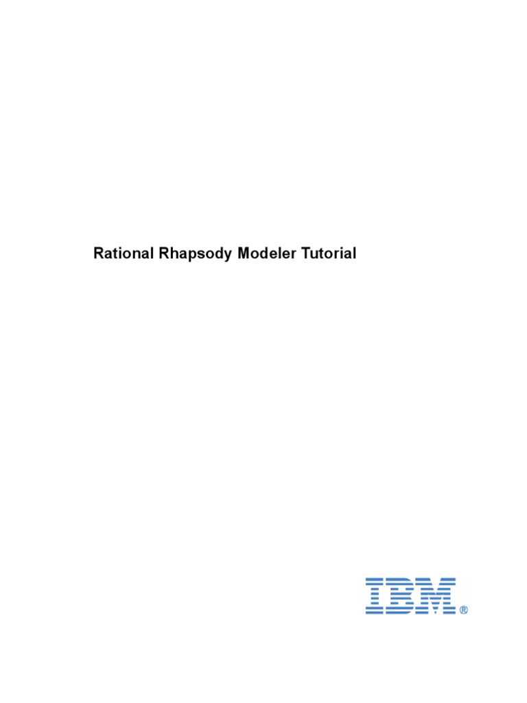 Rhapsody Modeler Tutorial | PDF