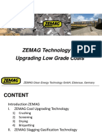 I ZEMAG Technology For Upgrading Low Grade Coal (Overview)