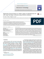 Engineering Characterisation of A Shaken Single Use Photobioreactor For Early Stage Microalgae Cultivation Using Chlorella Sorokiniana