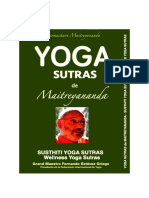YOGA SUTRAS de Maitreyananda - WELLNESS YOGA SUTRAS de Fernando Estévez Griego