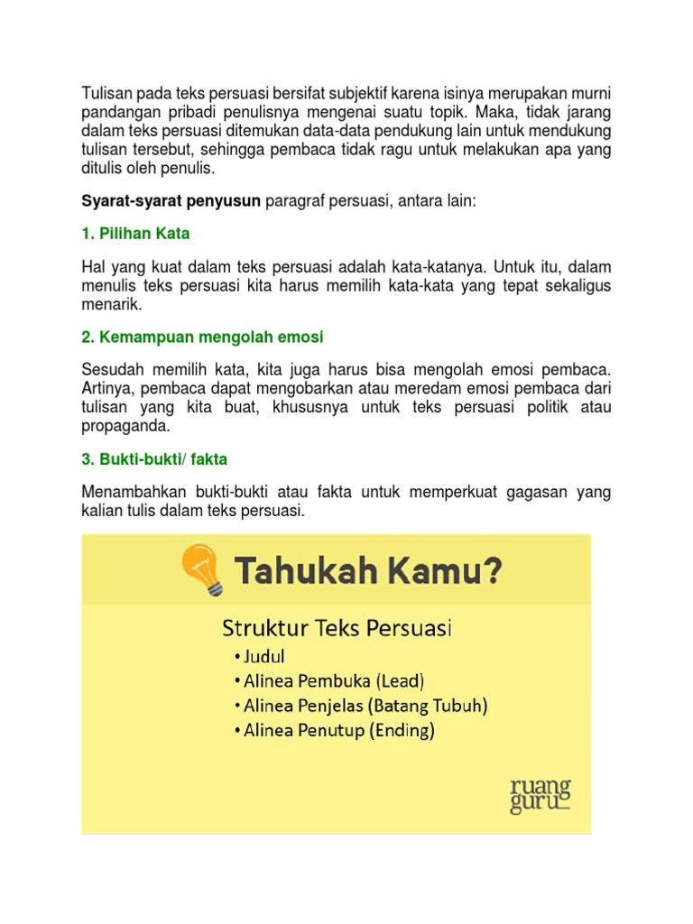 Teks Persuasif Pdf