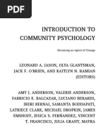 Rappaport (1987) | PDF | Theory | Empowerment