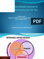 Ranah Kognitif & Konstruksi Butir Soal PDF