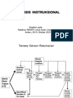 Analisis Instruksional