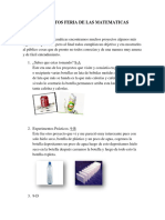 Proyectos Feria de Las Matematicas