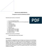 Práctica de Laboratorio #2 - Difusión A Traves de La Membrana PDF