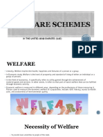 Welfare Schemes