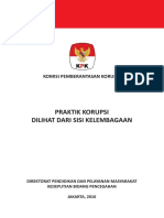 Modul 2 Praktik Korupsi Dari Sisi Kelembagaan PDF