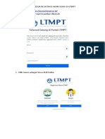 Prosedur Registrasi Akun Siswa Di LTMPT