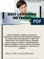 SAVI Learning Methods.pptx