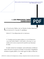 LOS PRINCIPIOS TRIBUTARIOS CONSTITUCIONALES