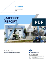 Jar Test Report PT PCR 11 Juli 2018