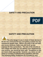 Safety and Precaution