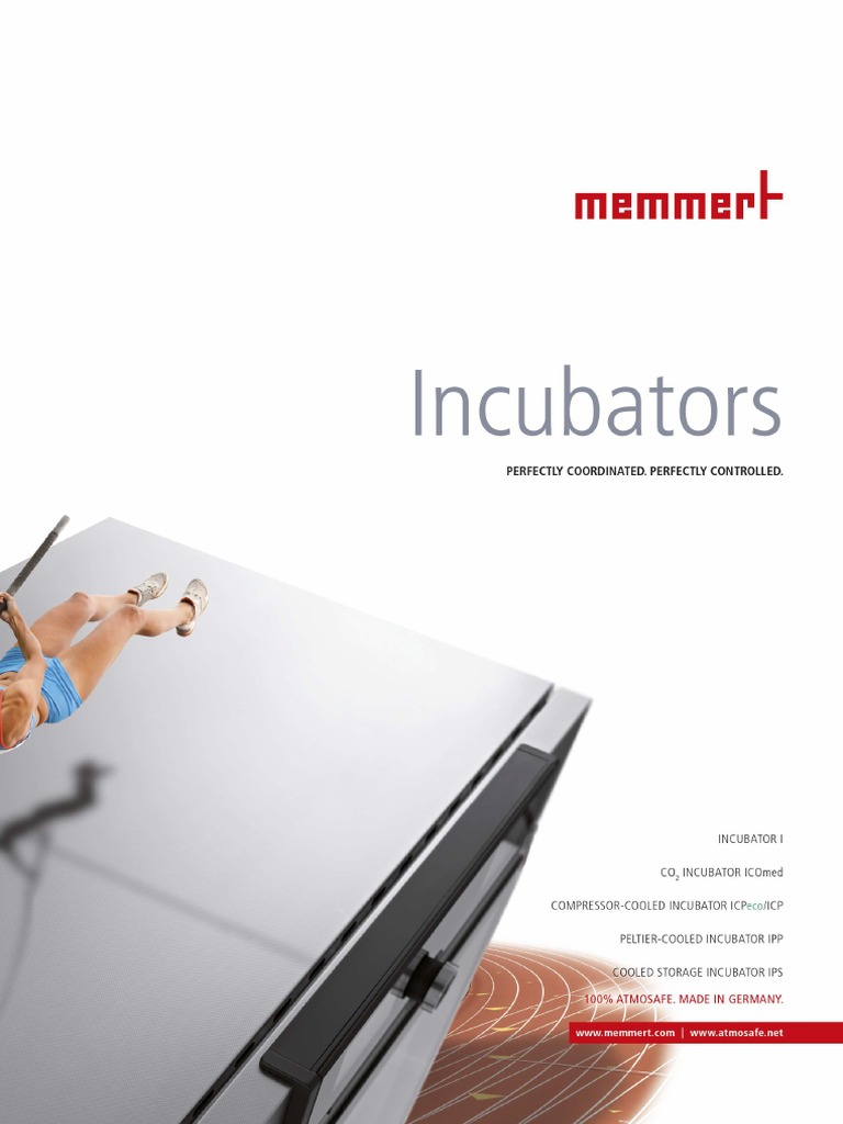 BR Memmert Incubators EN PDF Verification And Validation Relative