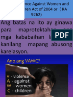 Vawc Tagalog Version