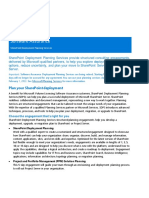 SharePoint Deployment Planning Services Datasheet