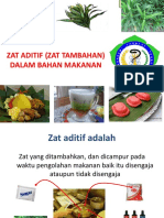 Zat-Aditif Pada Makanan