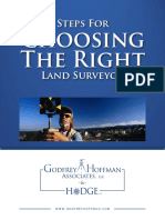 Steps For Choosing The Right Land Surveyor