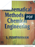 Mathematical Methods in Chemical Engineering by Pushpavanam PDF