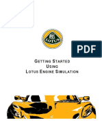 Getting Started With Lotus Engine Simulation PDF
