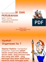 Organisasi Dan Perubahan