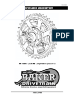 Compensating Sprocket Instructions PV2-119211