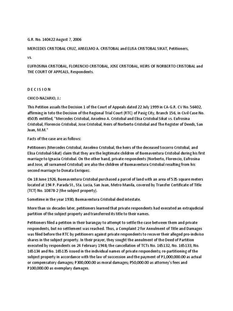 GR 140422 PDF Laches (Equity) Concurrent Estate