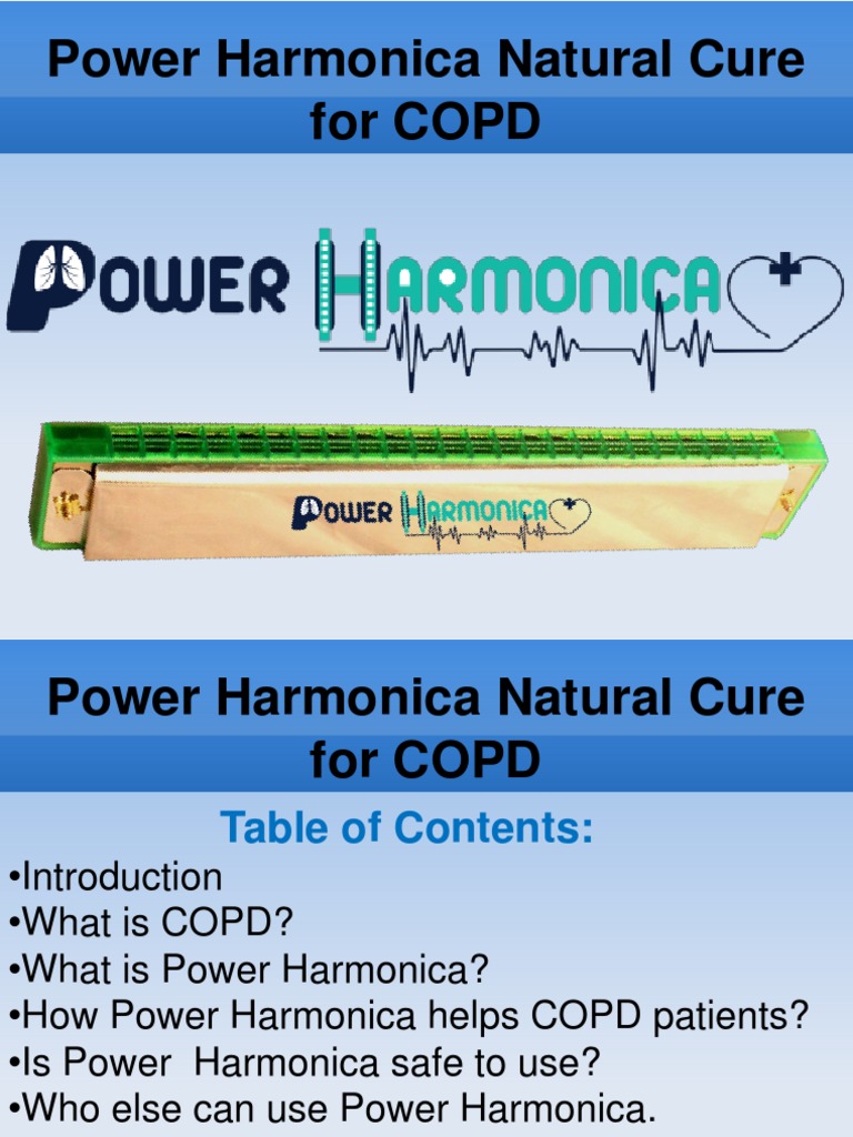 Power Harmonica For COPD PDF Chronic Obstructive Pulmonary Disease