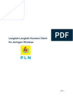 Panduan Koneksi Client Ke Wireless PDF