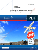 As 7658(2012) - Railway Infrastructure - Railway Level Crossings