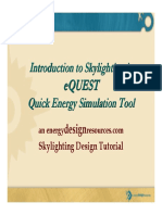 eQUEST Skylighting Tutorial PDF