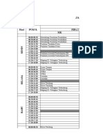 JADWAL Prodi Pendidikan IPA SEMESTER GENAP TA 2019-2020