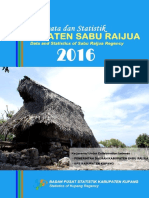 Data Dan Statistik Kabupaten Sabu Raijua 2016 PDF