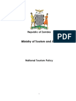 National Tourism Policy 2015