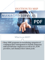 Introduction To MSP