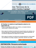 07.0 CONCEPTOS TÉCNICOS DE PROTECCIÓN CONTRA CAÍDAS PARA TRABAJO SEGURO EN ALTURAS (Doce (12) Conceptos Básicos Claves para Considerar) PDF