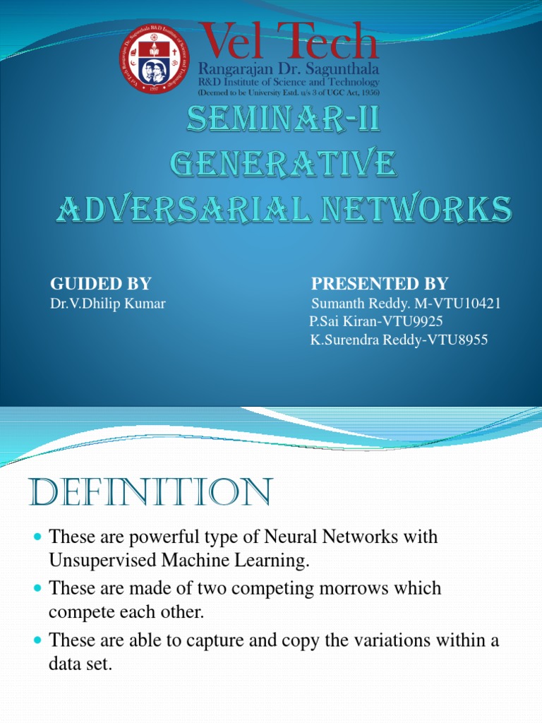 Generative Adversarial Networks Review 1-06-08-1.edit | PDF ...
