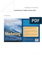 Global Marketing 6th Edition 2014