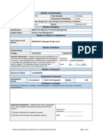 Assessment I - Project Cost Management